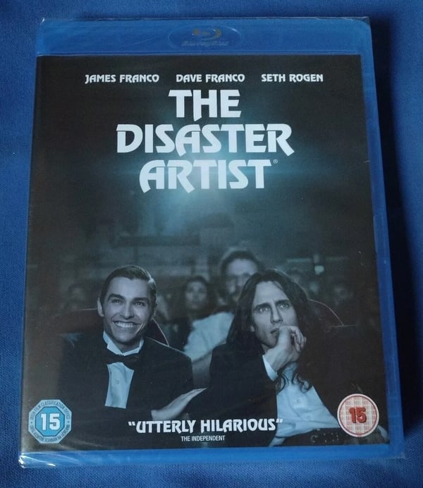 THE DISASTER ARTIST (2017) BLU RAY JAMES FRANCO TOMMY WISEAU Brand New