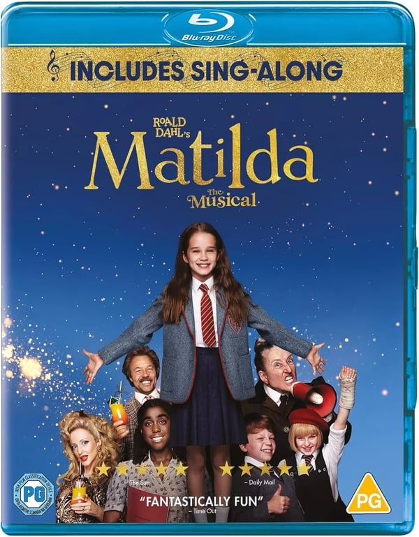 Matilda The Musical Bluray Roald Dahl Brand New