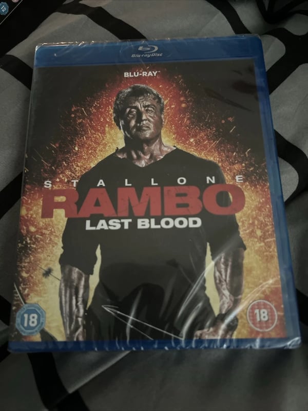Rambo: Last Blood Bluray (2020) Sylvester Stallone ( ) Brand New