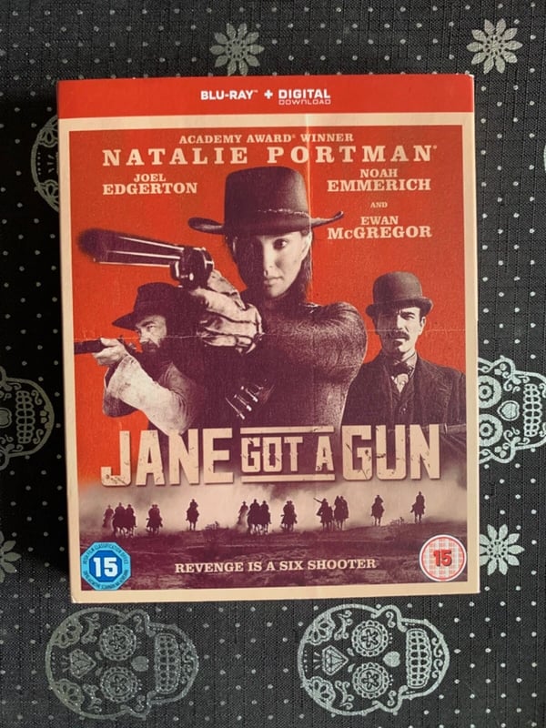 Jane Got A Gun Blu Ray & Free Digital Download With Slipcover Brand New