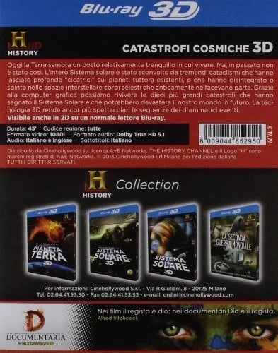 Catastrofi Cosmiche 3D (BluRay 3D) [Italian Edition] [Region Free] [Bluray] Brand New