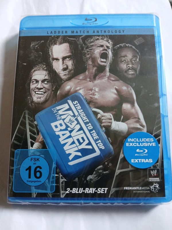 WWE LADDER MATCH ANTHOLOGY MONEY IN THE BANK 2 BLU RAY ZIGGLER VAN DAMME Brand New
