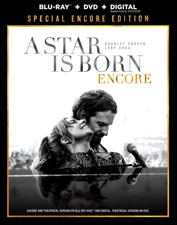 A Star Is Born (2018) Extended Cut BluRay + DVD Brand New