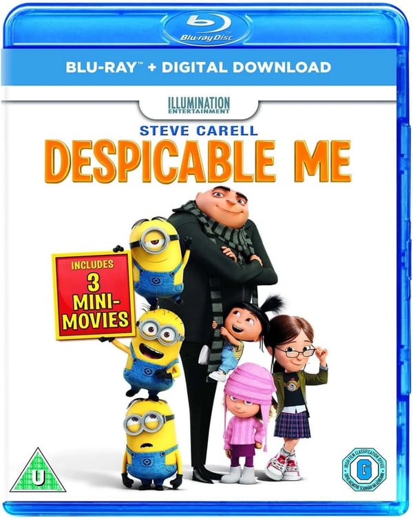 Despicable Me BD 2017 resleeve Brand New