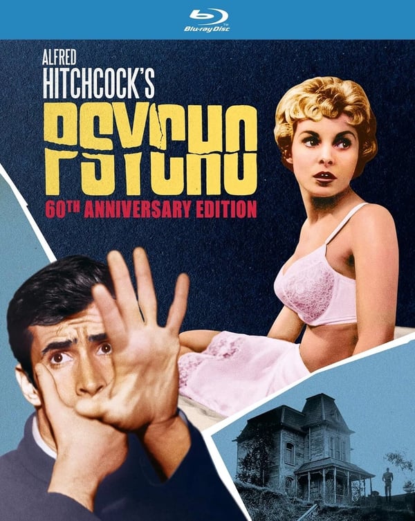Alfred Hitchcock's Psycho 60th Anniversary Edition (BluRay) Brand New
