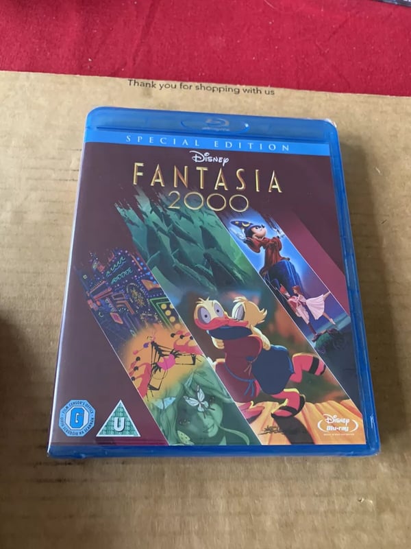 Fantasia 2000 Blu ray Disney Classic #38 Brand New