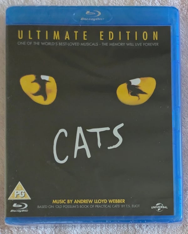 CATS (1998) ULTIMATE EDITION BLURAY ANDREW LLOYD WEBBER Brand New