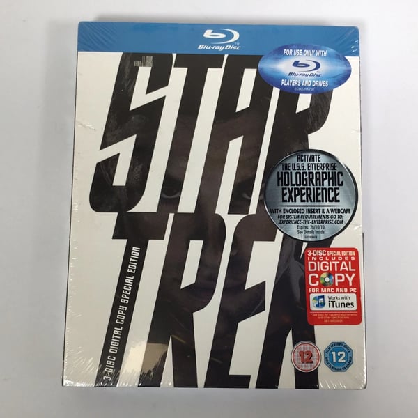 Star Trek Special Edition 3 Disc Bluray 2009 Brand New