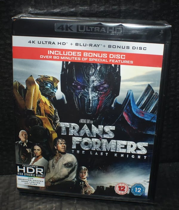 Transformers the Last Knight 4k blu ray Run time 94 min foil P&P Free Brand New Transformers the Last Knight 4k blu ray Run time 94 min foil P&P Free Brand New