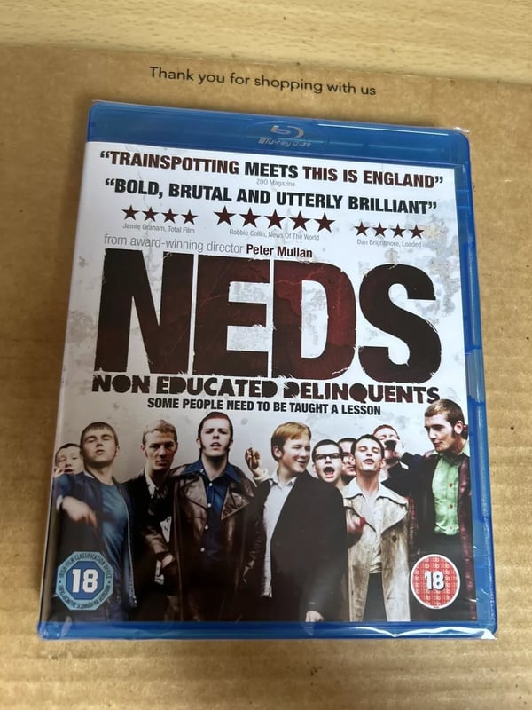 NEDS (2010) Reg B Blu Ray Peter Mullen Conor McCarron Brand New