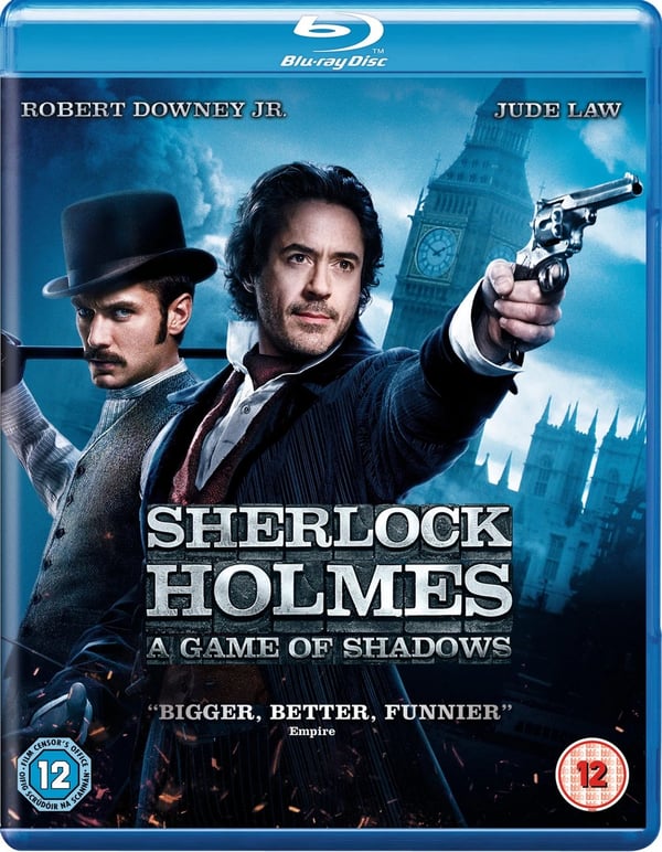 Sherlock Holmes: A Game of Shadows (Bluray) Eddie Marsan Jared Harris Jude Law Brand New