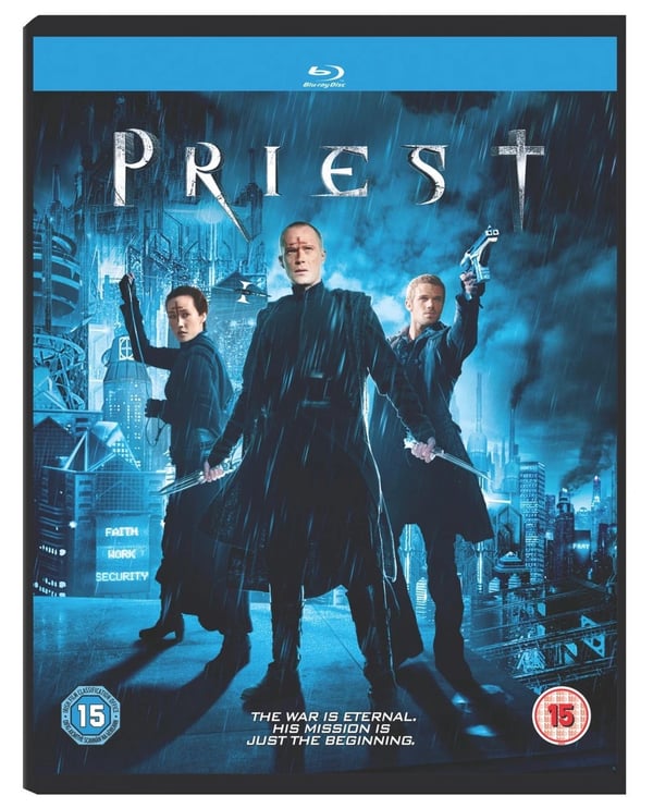 Priest (Bluray) Paul Bettany Cam Gigandet Maggie Q Karl Urban Lily Collins Brand New