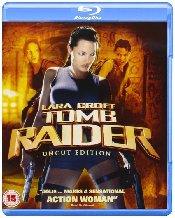 Lara Croft Tomb Raider: Uncut Edition (Bluray) Angelina Jolie Jon Voight Brand New