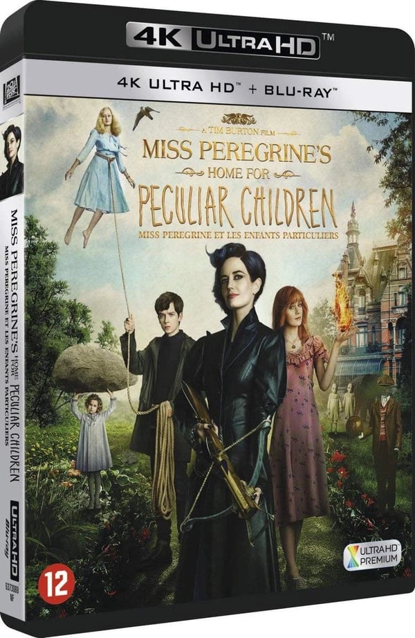 Miss Peregrine’S Home For Peculiar Children (Bluray) Eva Green Asa Butterfield Brand New