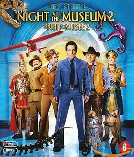 Night at the museum 2 (Bluray) Ben Stiller Amy Adams Owen Wilson Hank Azaria Brand New