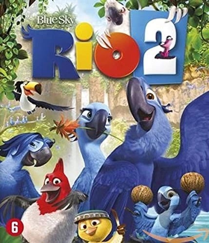 Rio 2 (Bluray) Jake T. Austin Carlinhos Brown Kristin Chenoweth Jemaine Clement Brand New