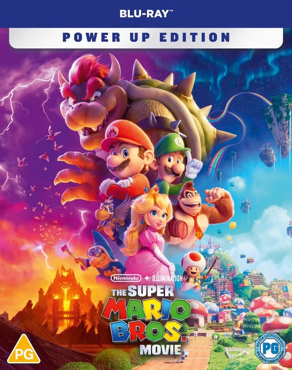 The Super Mario Bros. Movie (Bluray) Anya TaylorJoy Brian Tyler Charlie Day Brand New