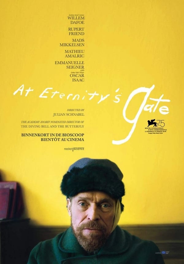 At eternity's gate (Bluray) Brand New