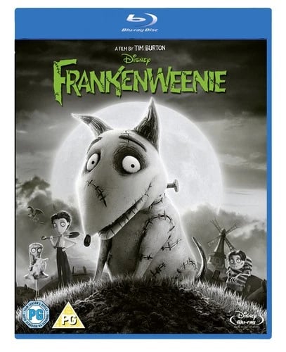 Frankenweenie DVD (2025) Tim Burton cert PG Brand New