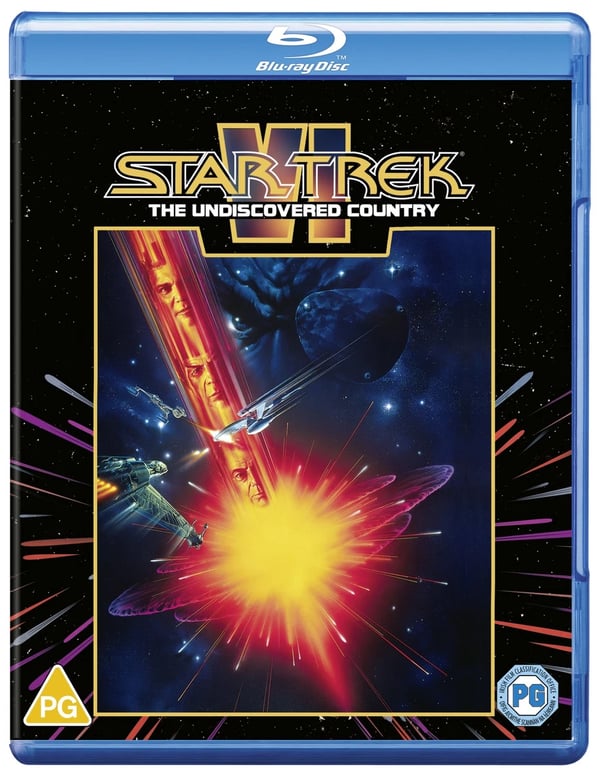Star Trek VI The Undiscovered Country (Bluray) Mark Lenard Kim Cattrall Iman Brand New