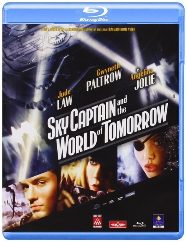 Sky Captain And The World Of Tomorrow (Bluray) Jude Law Gwyneth Paltrow Brand New