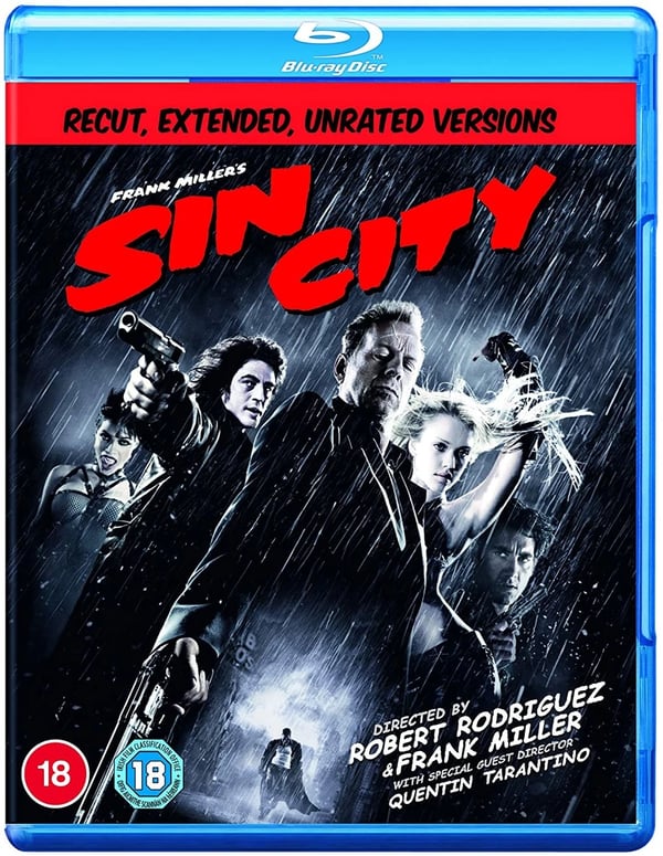 Sin City (Bluray) Benicio Del Toro Bruce Willis Powers Boothe Nick Stahl Brand New