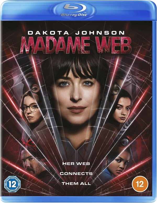 Madame Web (Bluray) Emma Roberts Tahar Rahim Dakota Johnson Zosia Mamet Brand New