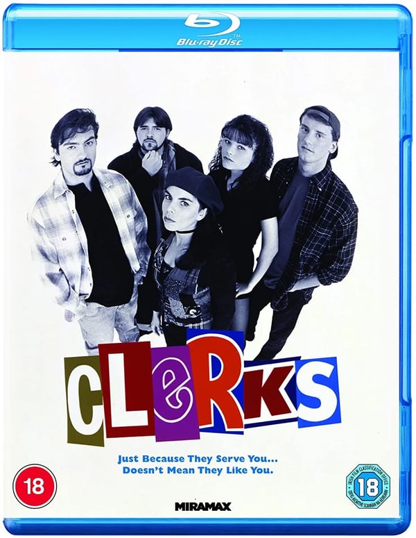 Clerks (Bluray) Kevin Smith Brian O'Halloran Jeff Anderson Marilyn Ghigliotto Brand New
