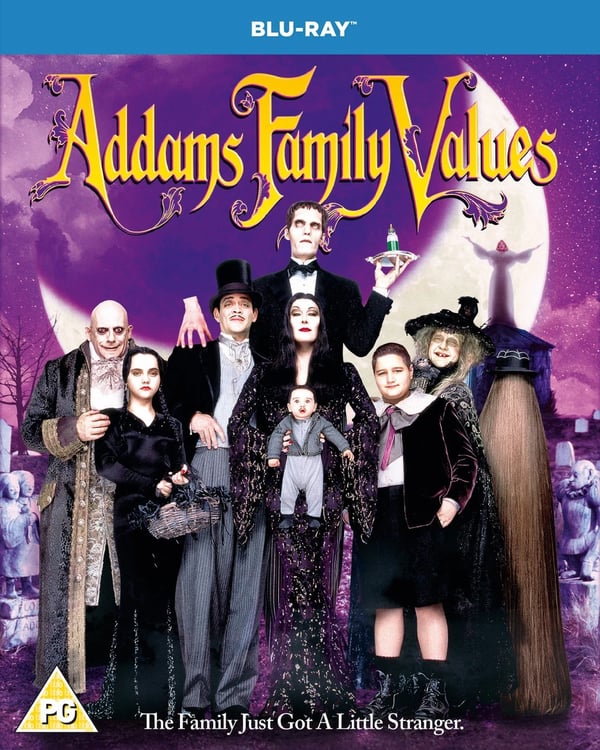 Addams Family Values (Bluray) Jimmy Workman Carel Struycken Christopher Lloyd Brand New