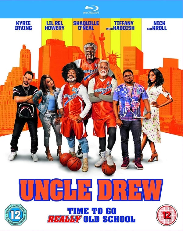 Uncle Drew (Bluray) Kyrie Irving Lil Rey Howery Shaquille O’Neal Chris Webber Brand New