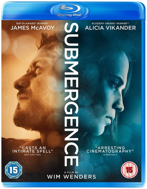 Submergence (Bluray) Alicia Vikander James McAvoy Alexander Siddig Brand New