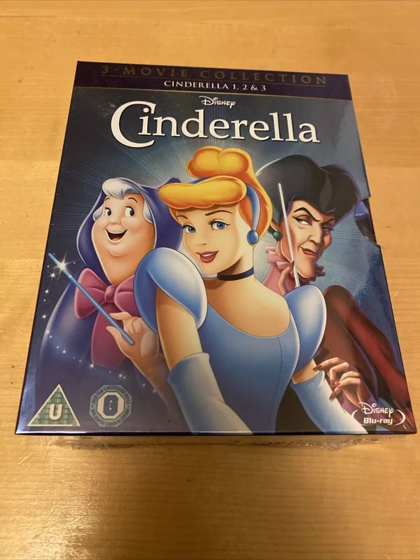 Cinderella 13 (Box Set) (Bluray, 2012) 3 Movie Collection Brand New