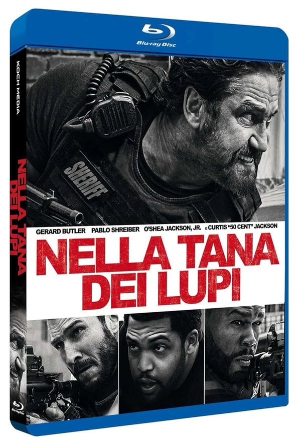 Nella Tana Dei Lupi (Bluray) Gerard Butler Pablo Schreiber O'Shea Jackson Jr Brand New