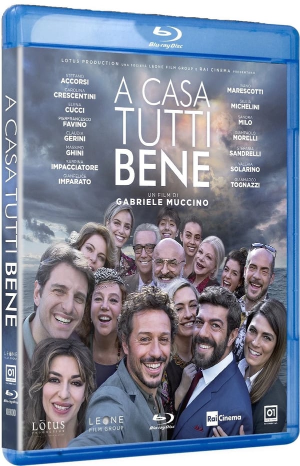 A Casa Tutti Bene (Bluray) Accorsi Favino Gerini Ghini Impacciatore Brand New