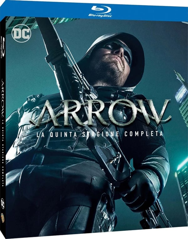 arrow season 05 (4 bluray) box set BluRay Italian Import (Bluray) Brand New