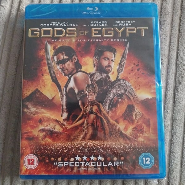 Gods of Egypt [Bluray] Brand New