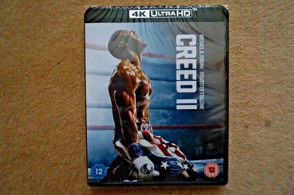 4K UHD BLURAY CREED II ( 2 ) STOCK Brand New