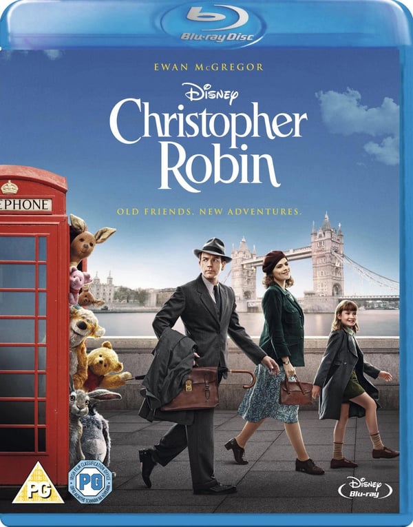Christopher Robin (Bluray) Adrian Scarborough Ewan McGregor Hayley Atwell Brand New