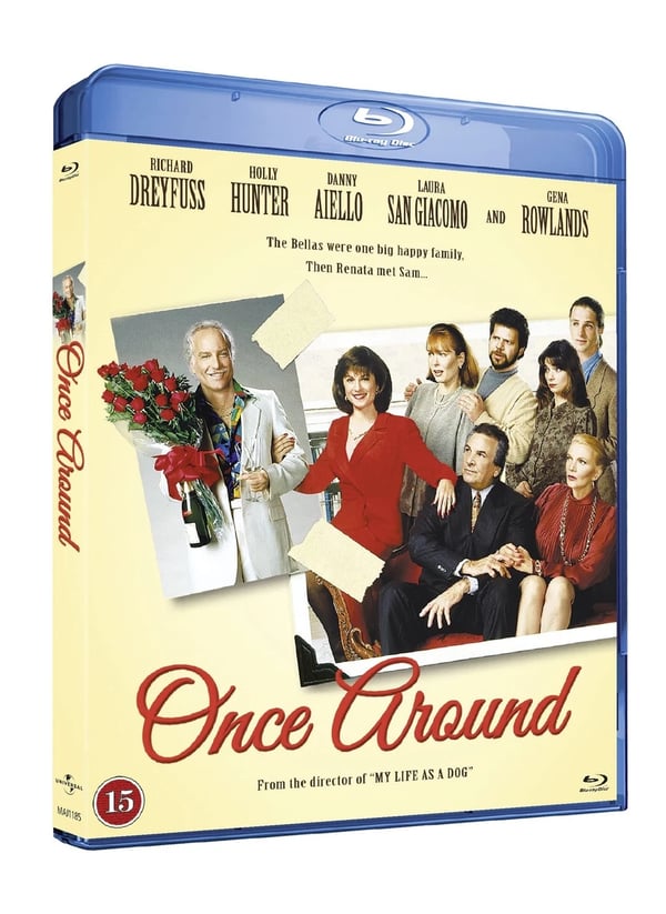 Once Around (BluRay) (Bluray) Richard Dreyfuss Danny Aiello Gena Rowlands Brand New