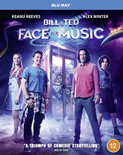 Bill & Ted Face the Music Bluray (2021) Keanu Reeves, Parisot (DIR) cert 12 Brand New