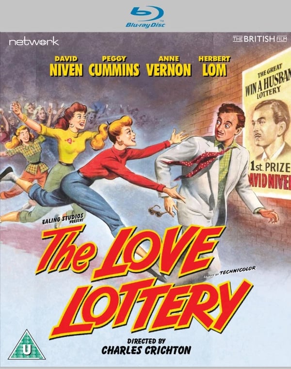 The Love Lottery (Bluray) David Niven Peggy Cummins Anne Vernon Herbert Lom Brand New