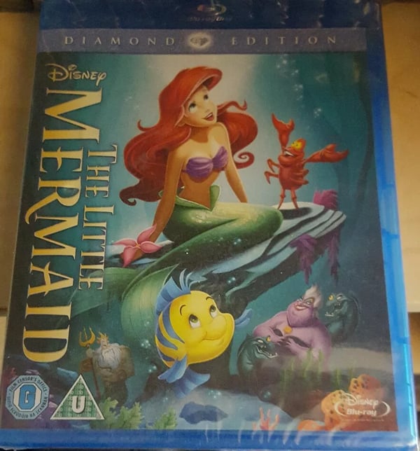 The Little Mermaid Bluray Diamond Edition Brand New