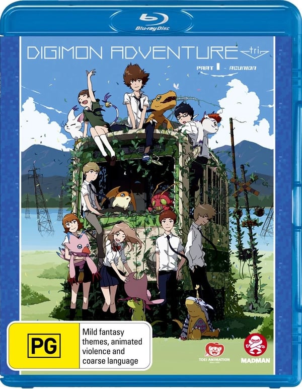 Digimon Adventure Tri. Part 1: Reunion (Bluray) Brand New Digimon Adventure Tri. Part 1: Reunion (Bluray) Brand New