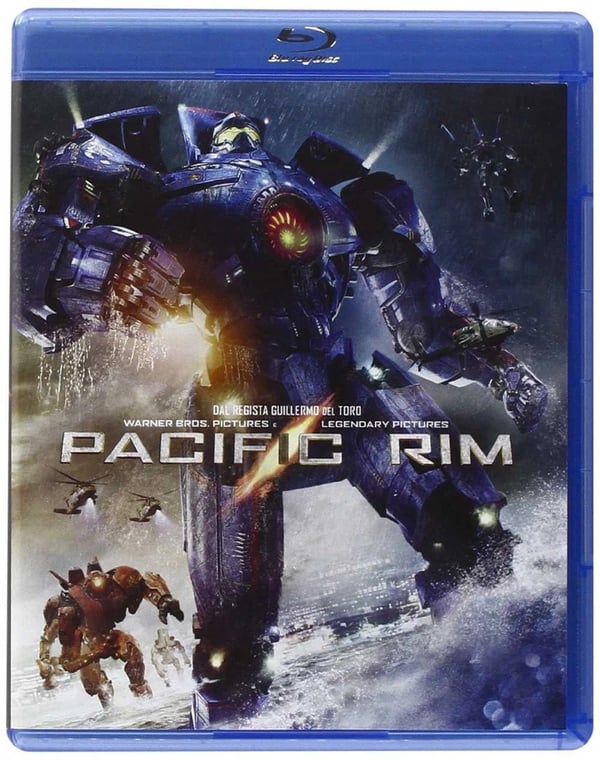 Pacific Rim (Bluray) Hunnam Klattenhoff Del Toro Guillermo Brand New
