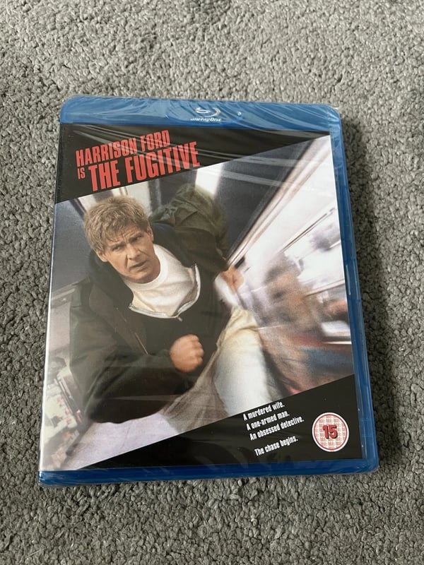 The Fugitive (2003) Bluray Harrison Ford Tommy Lee Jones Brand New