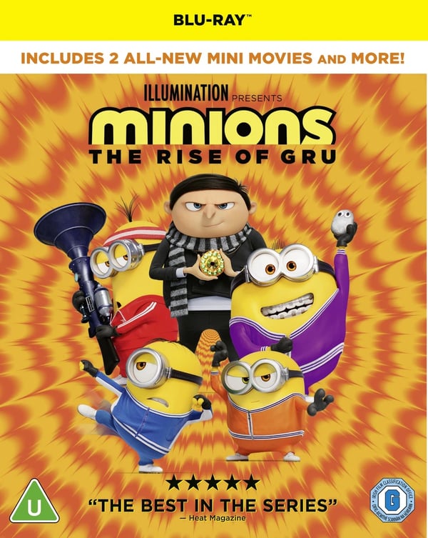 Minions: The Rise of Gru [U] Bluray Brand New