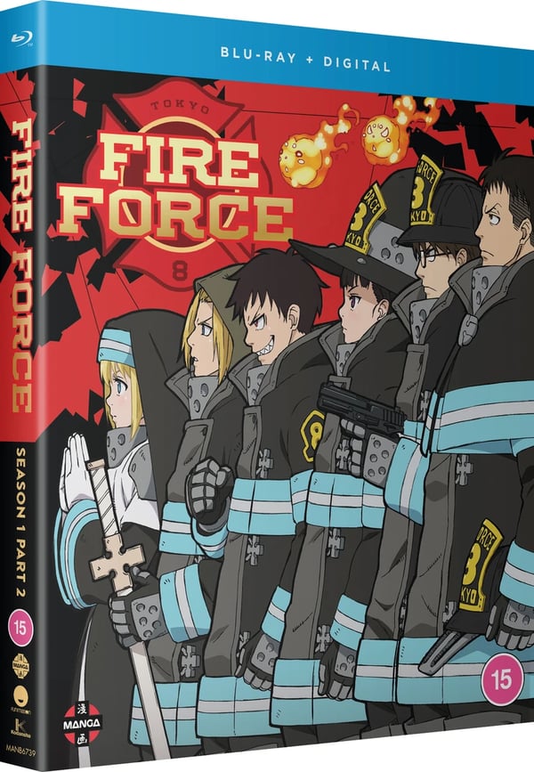 Fire Force: Season 1 Part 2 [15] Bluray Brand New