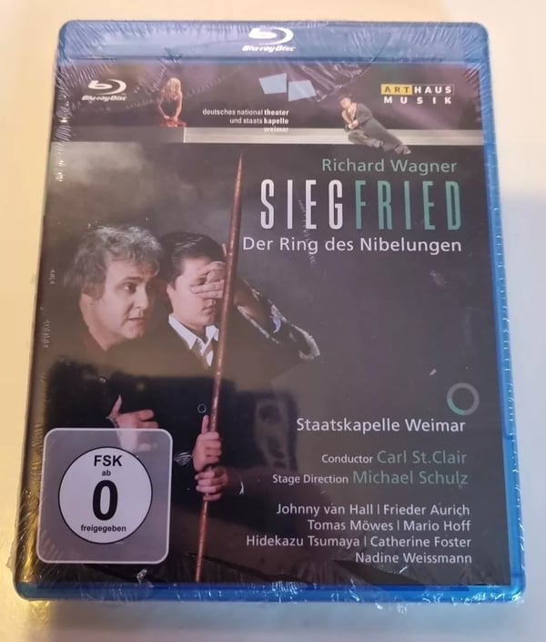 Siegfried Staatskapelle Weimar St. Clair Bluray 2009 Carl St. Clair Brand New