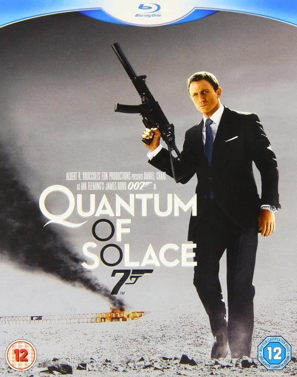 QUANTUM OF SOLACE BLU RAY JAMES BOND 007 MOVIE FILM Daniel Craig Brand New
