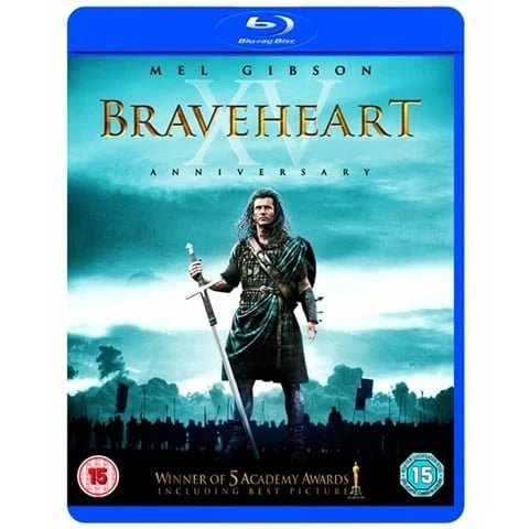 Braveheart (15) 1995 2 Disc Bluray Region 2 Brand New